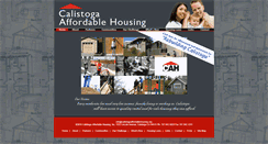 Desktop Screenshot of calistogaaffordablehousing.org